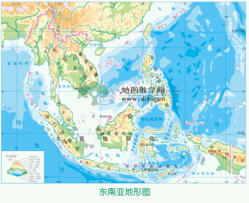 求助,求助,东南亚地形图