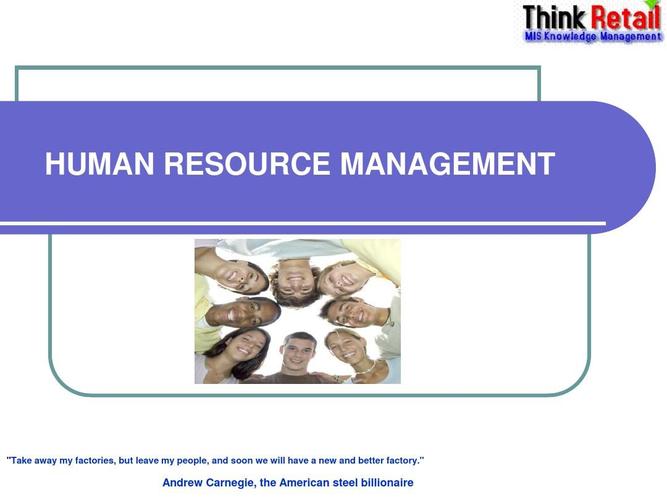 human resource managementppt