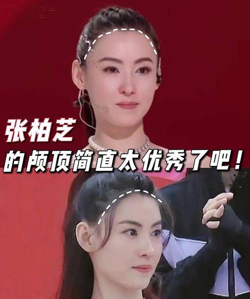 张柏芝的颅顶简直太优秀了吧!_发型