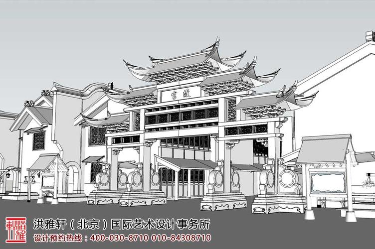 [分享]湖南省浏阳市官渡镇古建牌坊 钟慧毓华