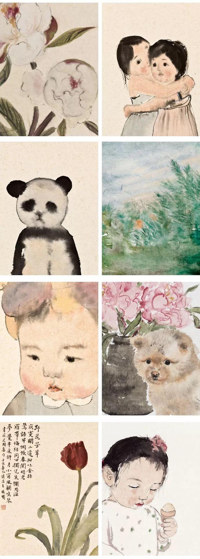 林曦的宝宝画六一来交换礼物吧