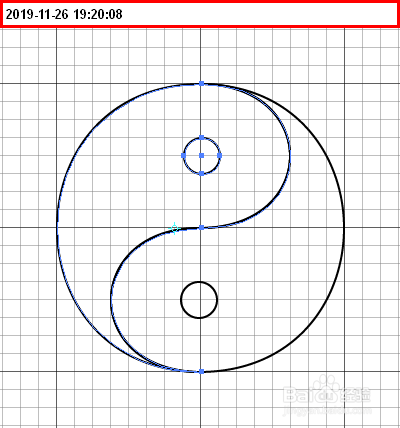 illustrator如何用整形工具轻松绘制八卦图?