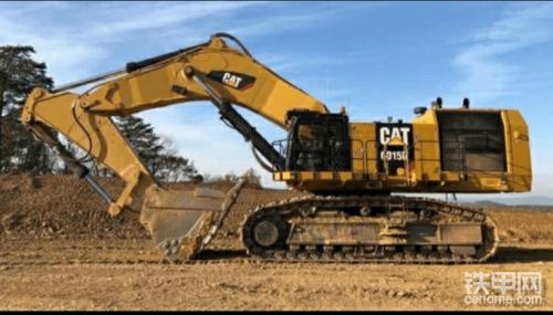 铁甲论坛 卡特彼勒6015b140吨级别大型挖掘机卡特彼勒6015b,5110b的