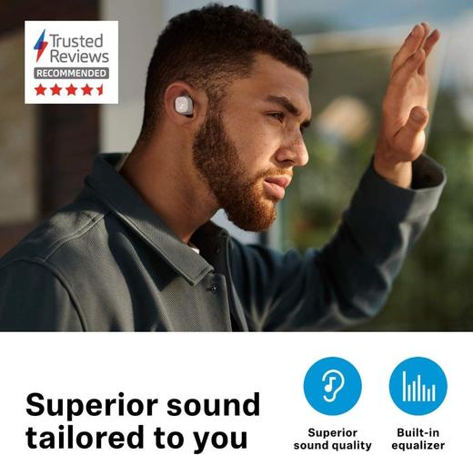 sennheiser 森海塞尔 cx 400bt 真无线耳机(白色/黑色