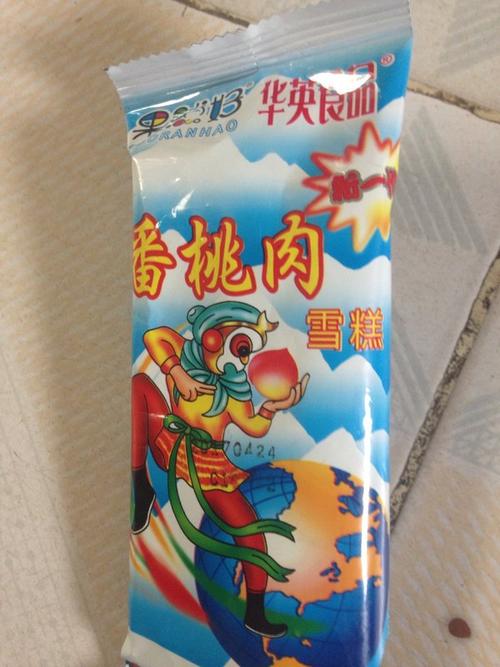 华英食品 华英 蟠桃肉雪糕的热量和减肥功效