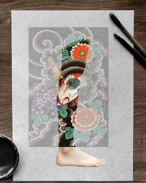 老传统纹身_纹身_日式老传统纹身_美妆_彩妆