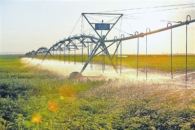 农业大型水肥一体化灌溉设施.