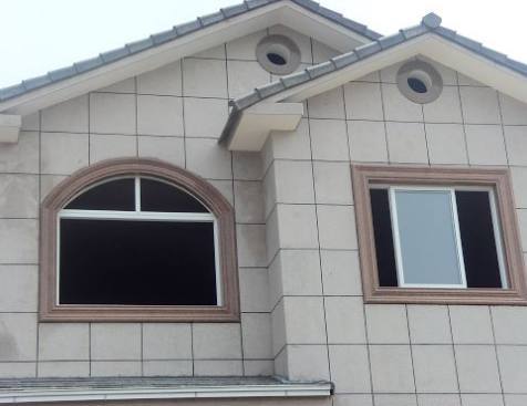 好看的别墅外窗设计效果图石材窗套样式好多