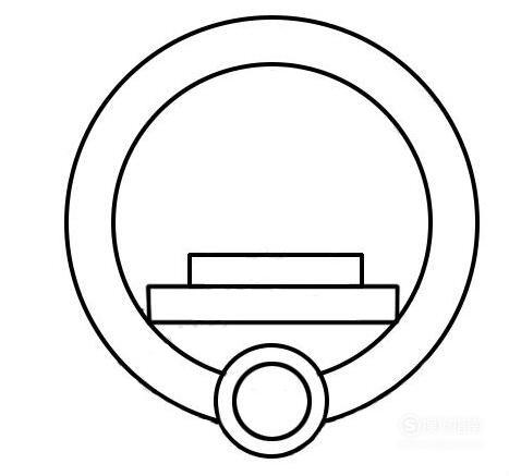 怎么画国徽的简笔画