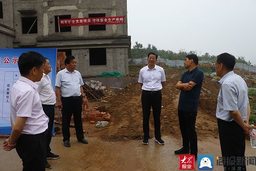 泰安市徂汶景区党工委书记管委会主任田庆勇调研天宝镇道路安全和防汛