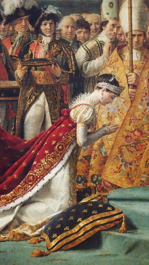 《拿破仑和皇后约瑟芬的加冕礼》