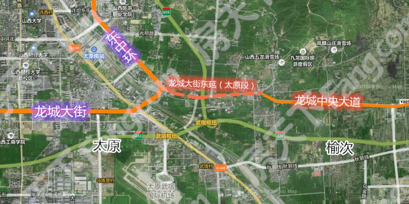 作为2020年太原市城市规划建设的重点工程之一,龙城大街东延工程目前