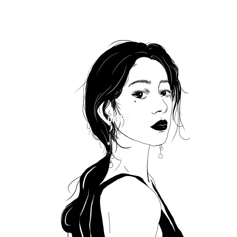 各种风格的头像,女生头像,闺蜜头像,情侣头像,婚纱照 也可画欧美头像