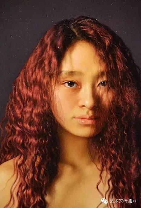 翁伟油画人物专辑