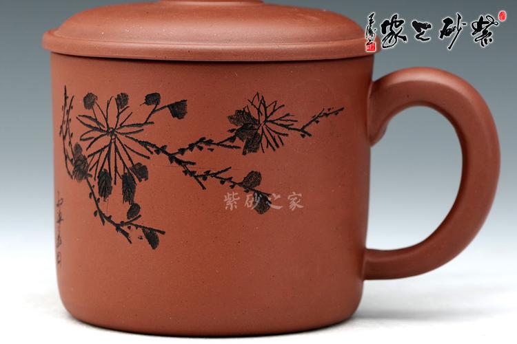 高档作品【民国直口杯】|名家盖杯作品_作品库_紫砂之