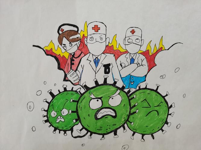 童心共绘,共抗疫情"——大拇指幼儿园开展防控疫情亲子绘画大赛