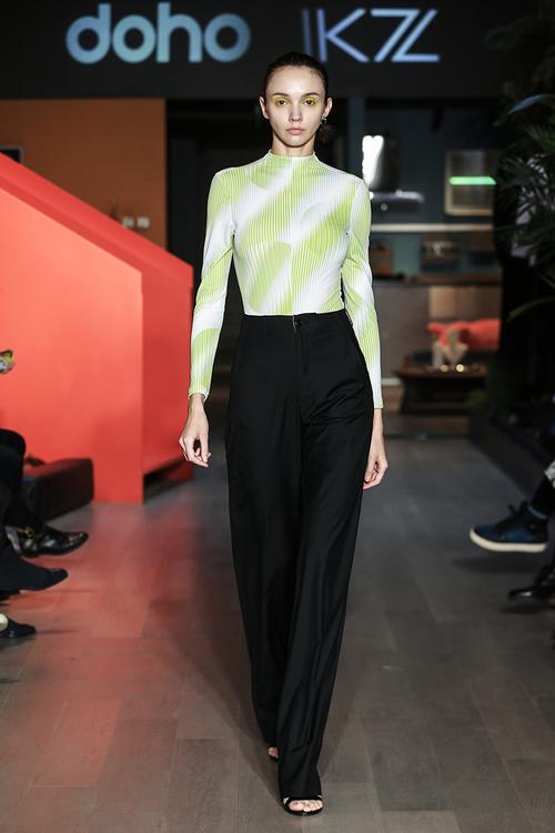 设计师品牌kz·ksiezyc2020春夏:"律动奇想"跨界致敬欧普艺术