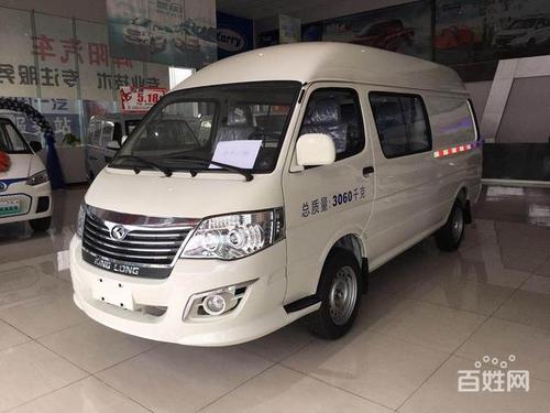 金龙金威5座厢式货车