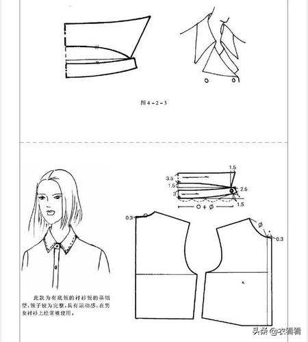 多种多样的领子裁剪图