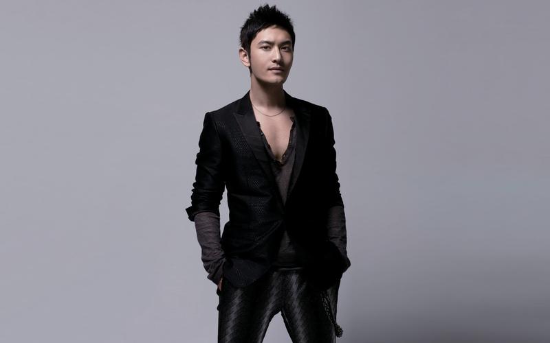 黄晓明帅气宽屏壁纸壁纸图片