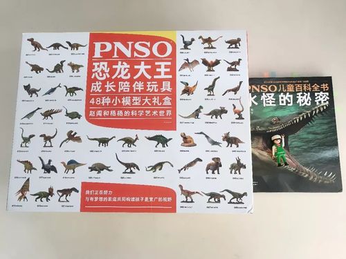 pnso的恐龙套装的包装设计很不错,乍一看还真有点国际大牌的感觉