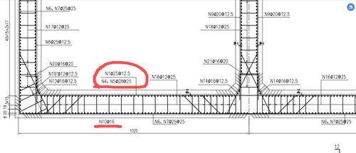 箱涵钢筋立面图标注是啥意思