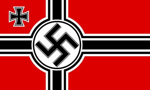 在现代的很多场合都喧宾夺主地取代了纳粹德国的国旗万字旗