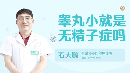 睾丸小就是无精子症吗