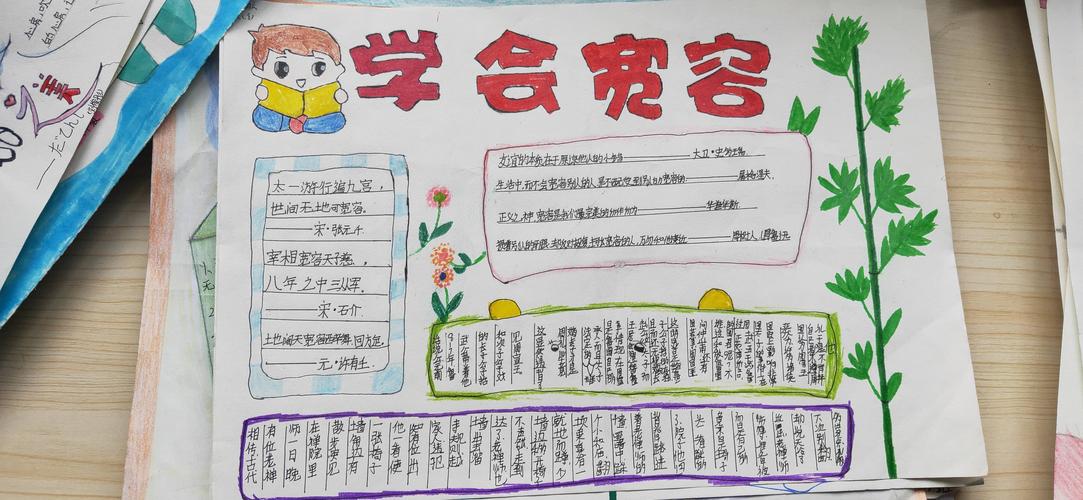 最后,还平选了优秀手抄报.