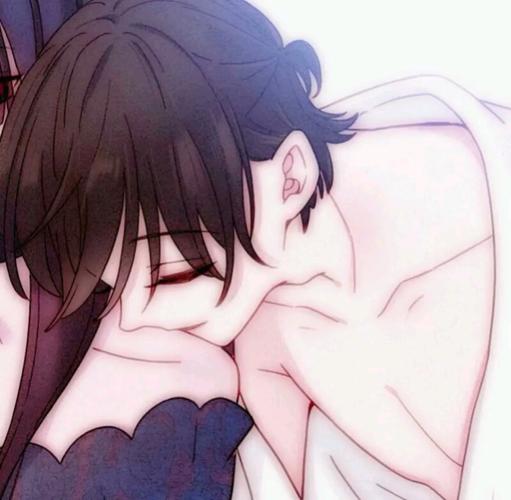 情头#情侣头像#二次元动漫头像第十七期 白蛇情侣头像|接吻系情侣