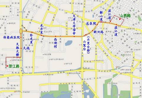 天津公交线路资料
