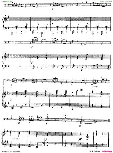 幽默曲大提琴 钢琴伴奏