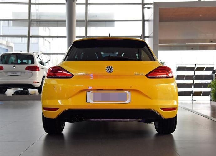 作为大众汽车里一款很少见的跑车,大众尚酷的外观造型还是很不错的.