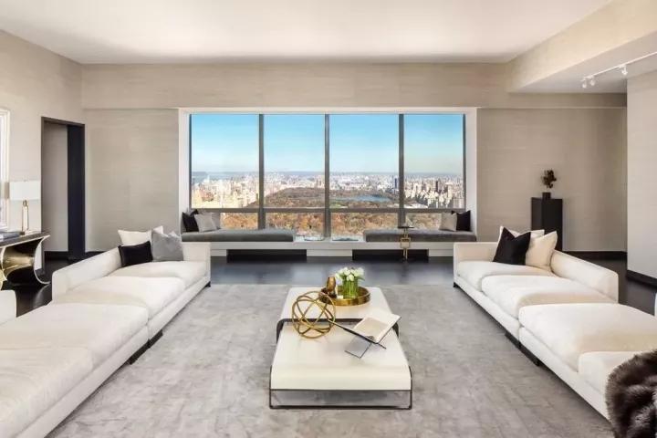 1 人 赞同了该文章 one57 penthouse 这间顶层公寓横跨纽约one57酒店