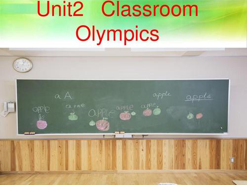 unit2 classroom olympics