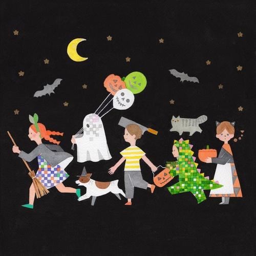 可爱的插画日本画师yokohishida作品