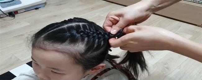 小女孩发型扎法100种