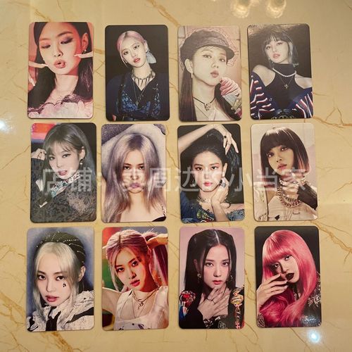 blackpink小卡汇总图,blackpink专辑小卡汇总 查看源网页