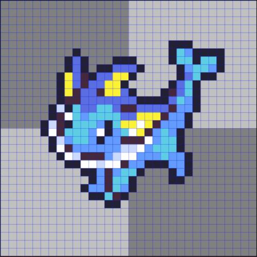 拼豆图案系列:宠物小精灵