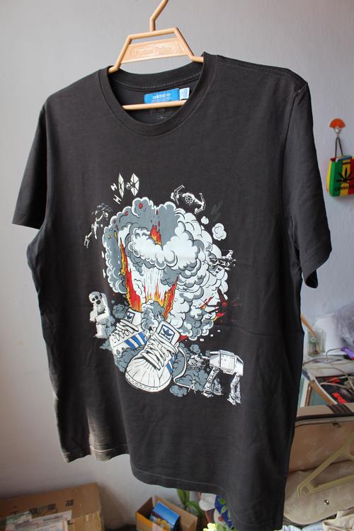 这是哪种t恤印花技术,是热转印还是丝网印?