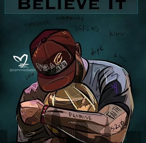 nba真正的皇帝,漫画代表詹姆斯的职业生涯!