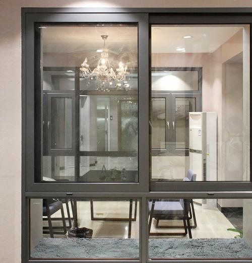 厂家直销推拉窗 两轨两扇铝合金推拉窗 铝合金窗 防盗隔音玻璃窗