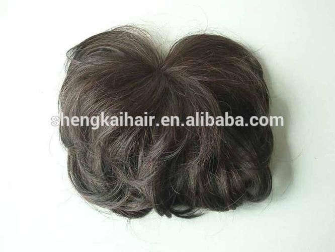 full hand-knotting women top hair piece