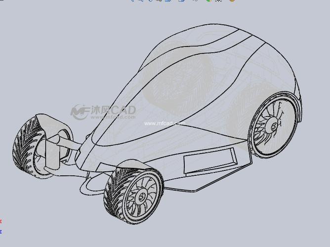 未来汽车简笔画教程