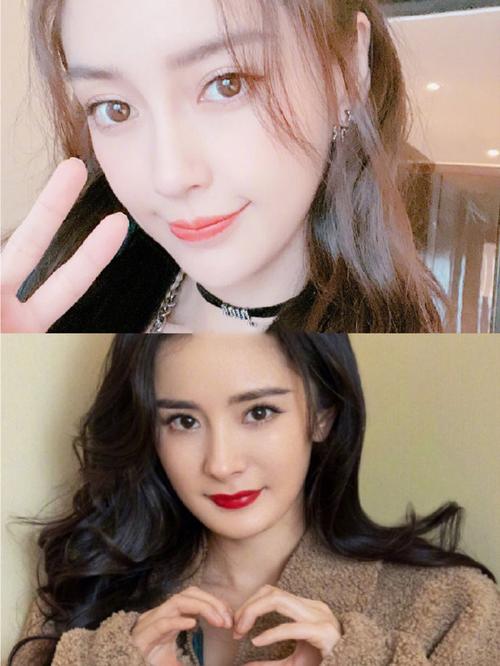 在娱乐圈里以漂亮著称的,你肯定马上就会想到杨幂和杨颖,因为她们都