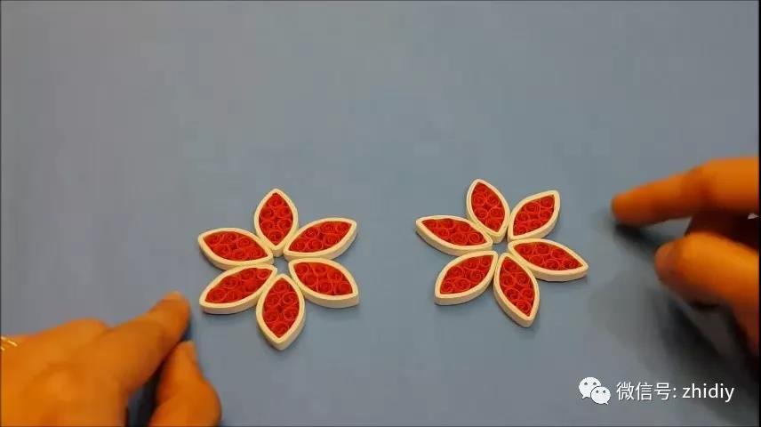 衍纸中国风挂件装饰教程