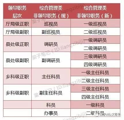 读懂公务员职务与职级并行规定不升官也能升职
