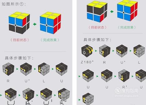 怎样还原二阶魔方大师来详解