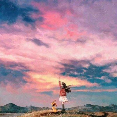 女生唯美头像风景