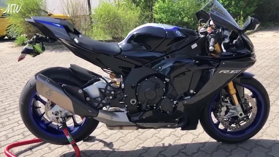 2021 雅马哈r1m弱爆了~!